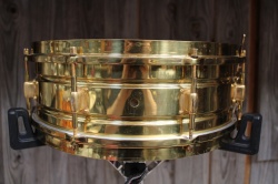 Leedy Brass Shell 14x5 with Gold Hardware