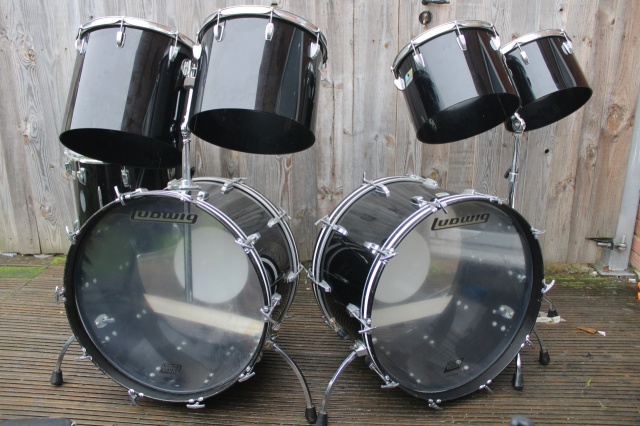Ludwig Vistalite 'Overdrive' Outfit in Black