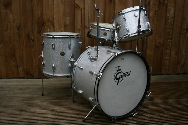 Gretsch Mid '60's Round Badge 'Progressive Jazz' Outfit with Max Roach Snare