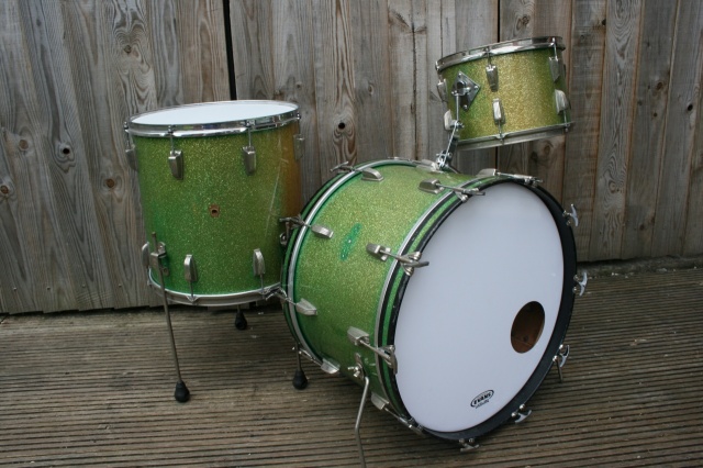WFL 'May28 1957' 'Buddy Rich' Super Classic Outfit in Sparkling Green Pearl