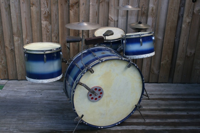 Slingerland 1940 Radio King Outfit with Hardware & Cymbals