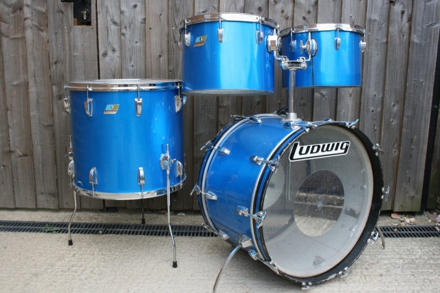 Ludwig 70's 'Melodic Tom' Outfit rustydrums.co.uk