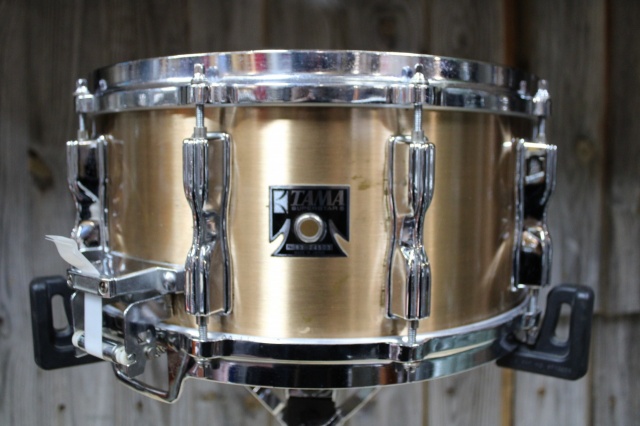 1983 Tama BB156 Mastercraft Bell Brass 14x6.5 Snare with Mighty Lugs
