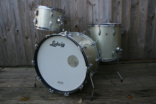 Ludwig 1967 'Keystone' Silver Sparkle Super Classic Outfit