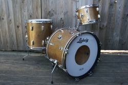 Ludwig Pre-Serial DownBeat Outfit in Champagne Sparkle