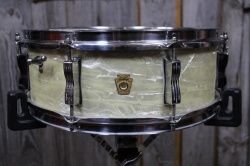 Ludwig 1967 Jazz Festival Snare in White Marine Pearl Sn 483074