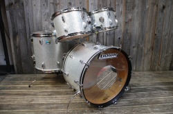Ludwig late 70's 'Big Beat' Outfit in Silver Sparkle