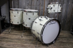 Slingerland early 70's Buddy Rich Outfit 80N in White Marine Pearl